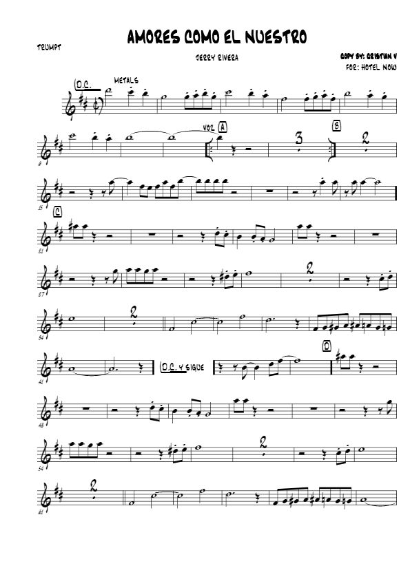 La imagen puede contener una previsualizacion de una partitura